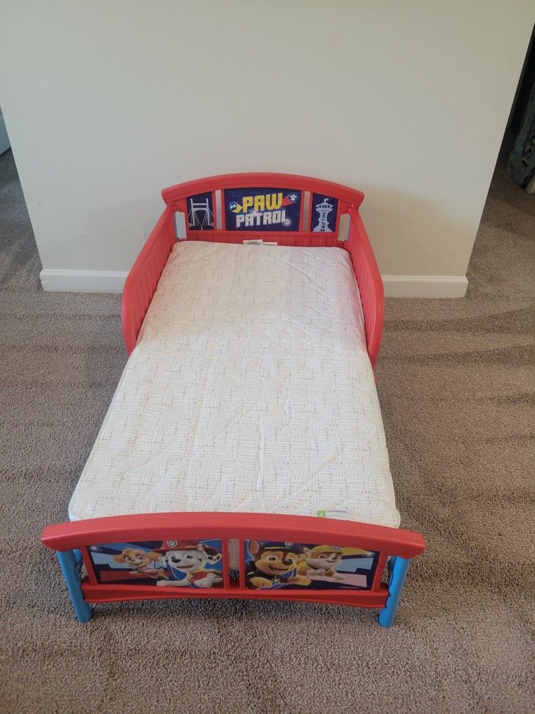 Paw Patrol Toddler Bed