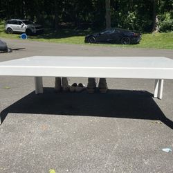Lacquer White Coffee Table 