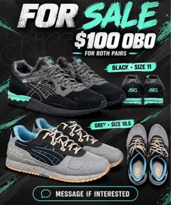 Asics Gel-Lyte V and III Sneakers Bundle