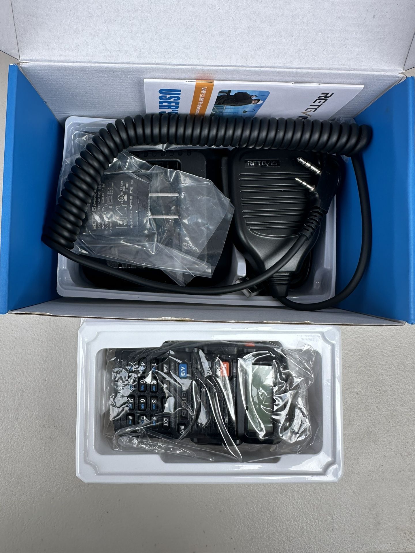Retevis portable two way radio handheld transceiver NIP