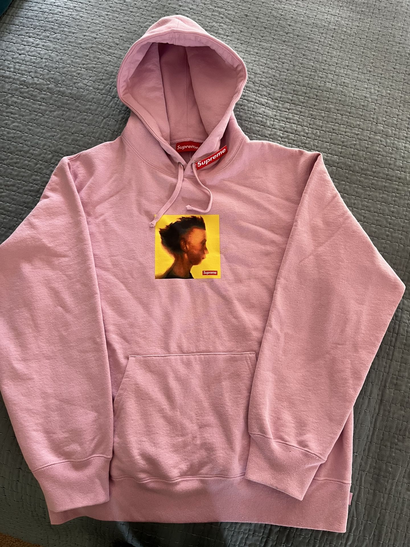 Supreme Mens Medium Pink Gummo Hooded Sweatshirt 