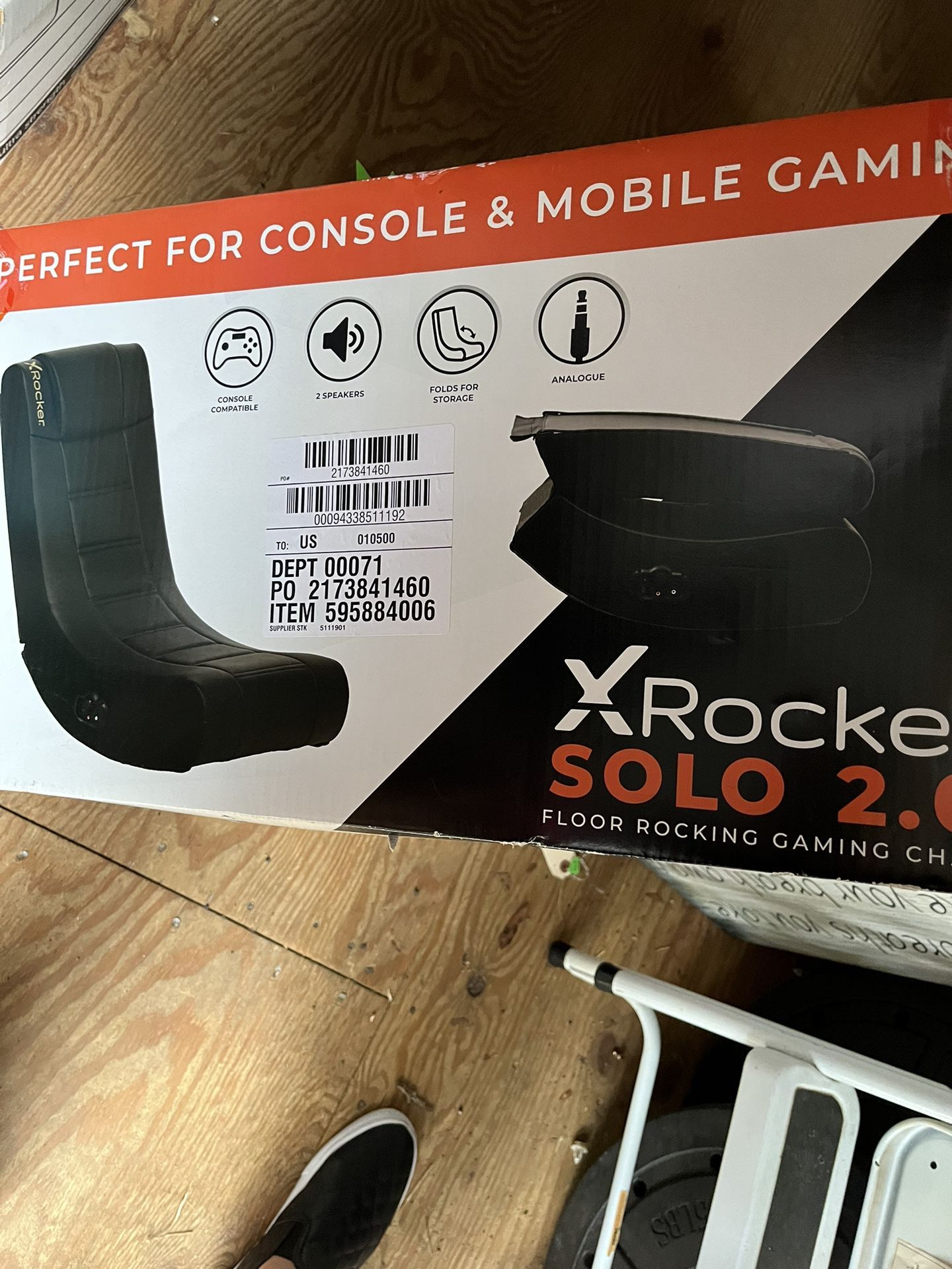 New In Box Gaming chair $30
