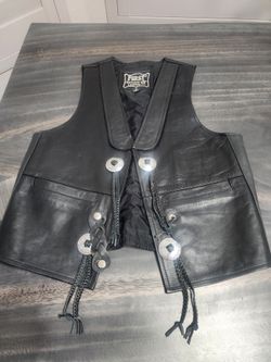 Womens Leather Vest