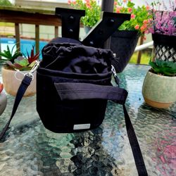 PINK Satin Mini Crossbody Bucket Bag