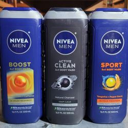Nivea Men Bodywash (2 for $7)