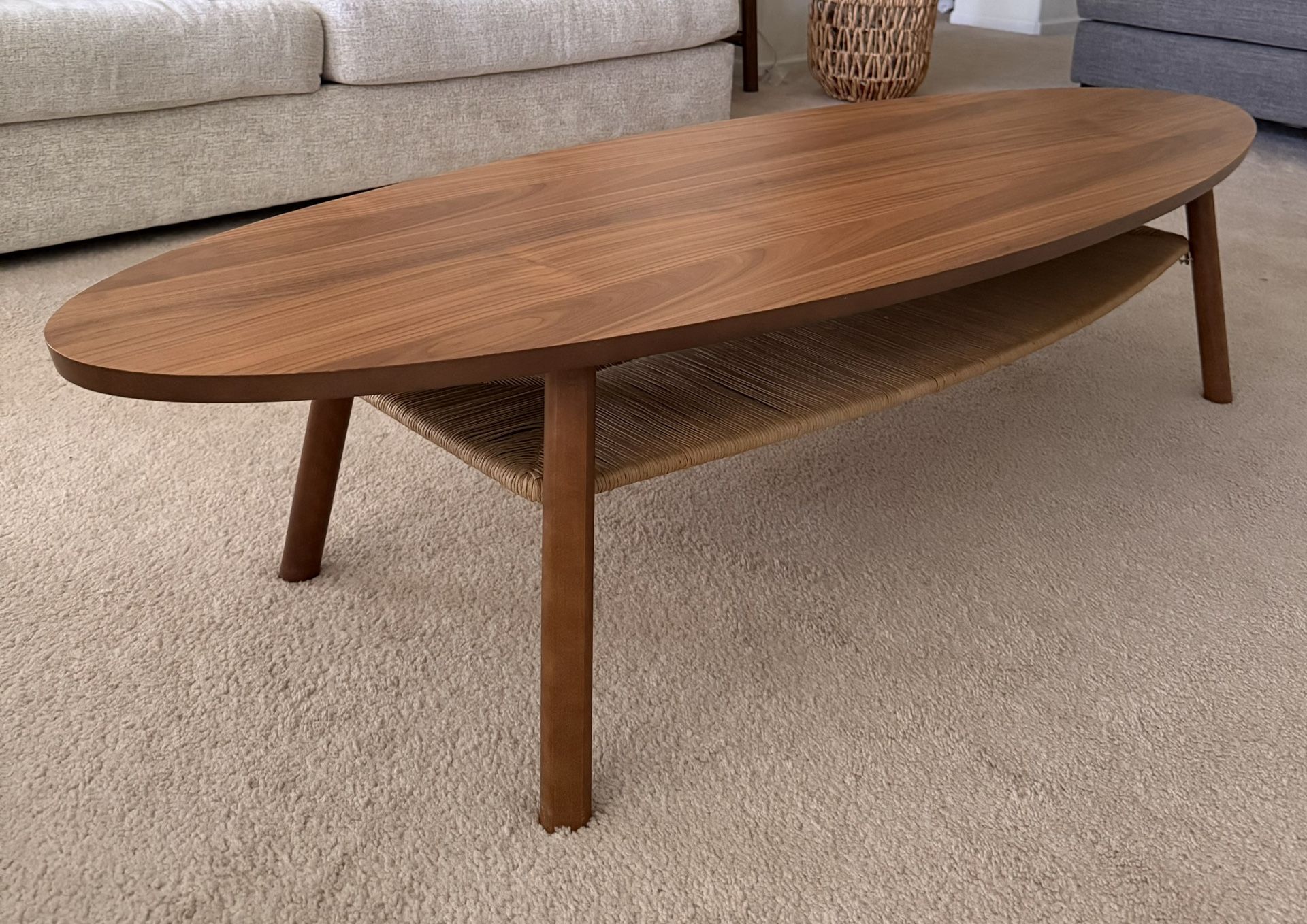 Ikea STOCKHOLM Coffee Table, Walnut Veneer