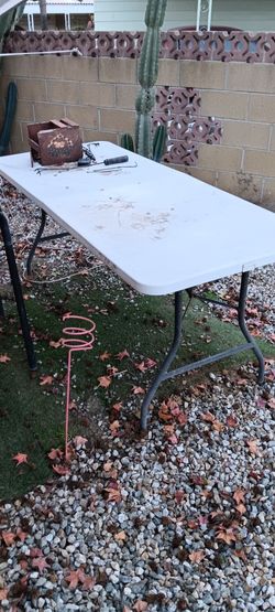 Large Party Tables. And Chairs