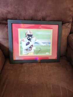 Deebo SAMUEL 8X10 AUTOGRAPH PHOTO
