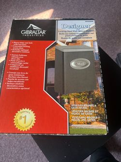 Wall mount mail box