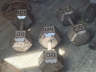 Dumb bell weighs