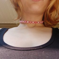Cute Pink Chocker