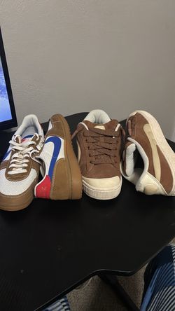 2 Pair Sneaker Bundle: Nike Field General '82 + Puma Suede XL (No Box)