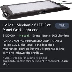 Helios LED Flat Panel Work Light