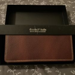 Grazie D’Italia Brown Italian Wallet