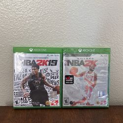 NBA 2k19 and 2k21 for Xbox One