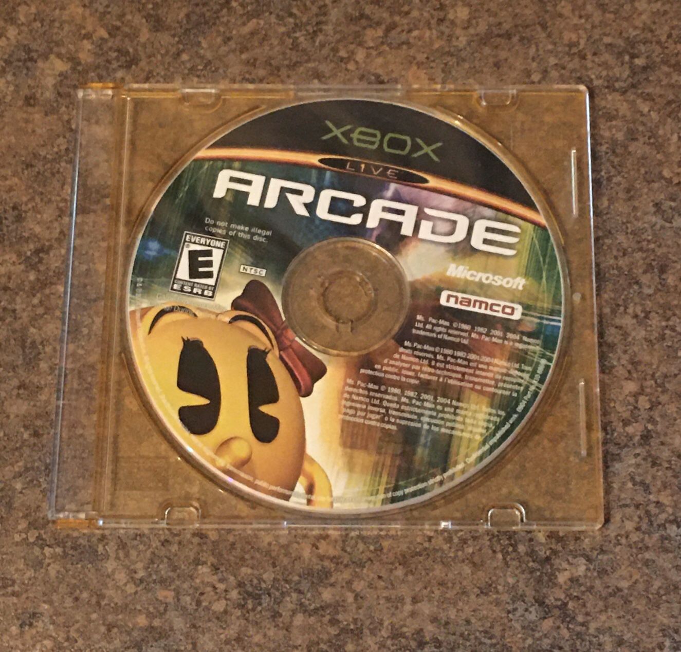 Microsoft XBOX Arcade Video Game