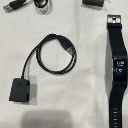 Fitbit Charge 2 Heart Rate + Fitness Wristband With 2 Charging Docks Included