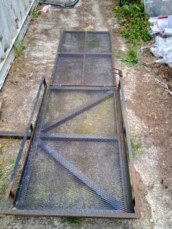 Luggage Rack. Wheelchair Hauler With Ramp