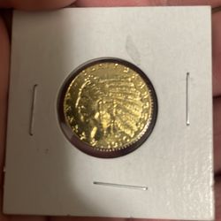 Native American liberty gold coin