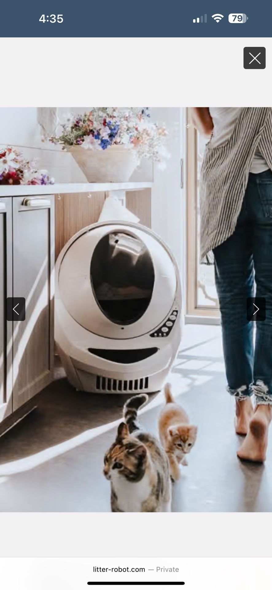 Inbox Brand New Kitty Litter-Robot