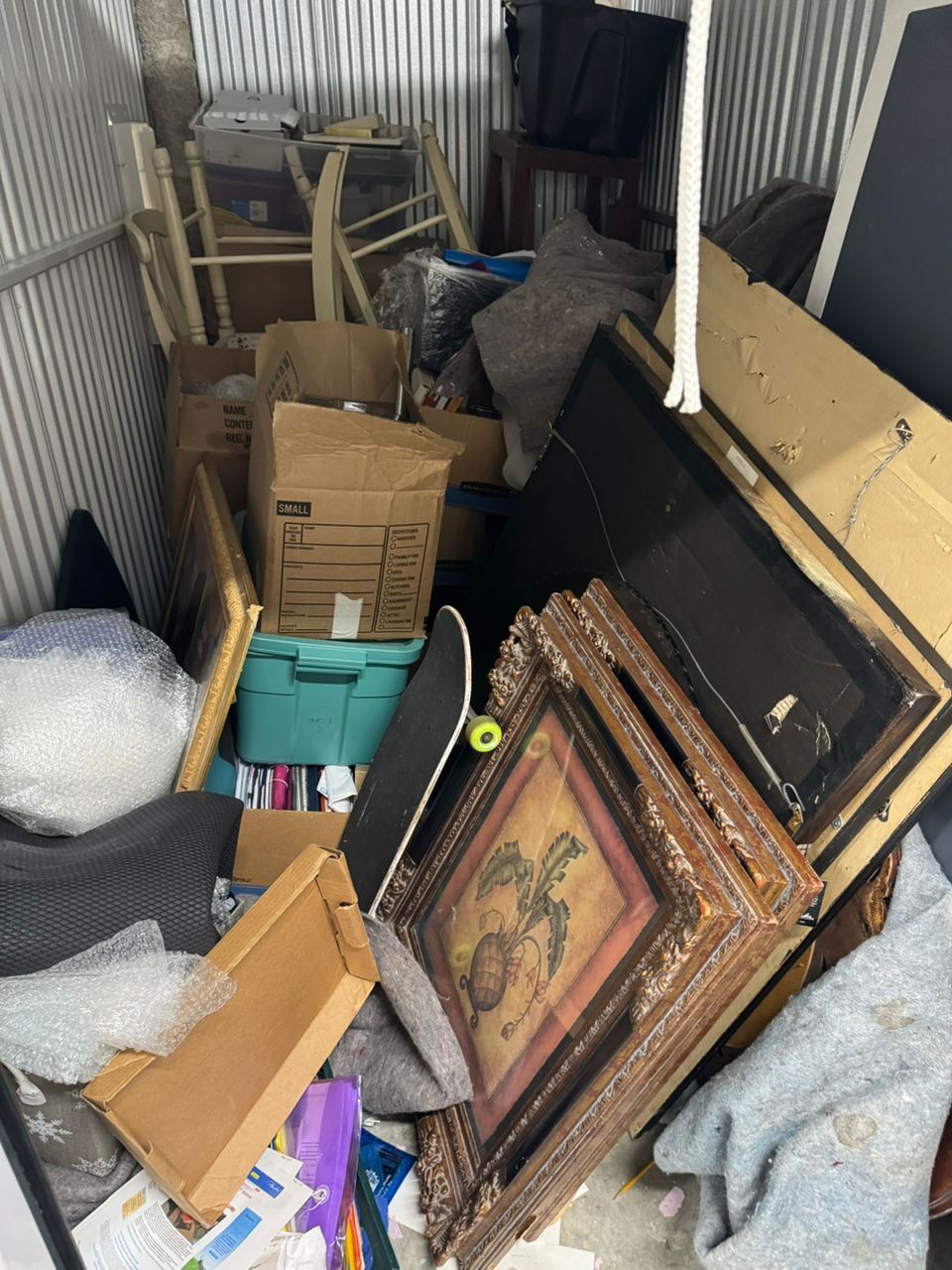 FREE Mirrors, paintings, table 4 chairs, 2 stools a lot of different paper, dishes