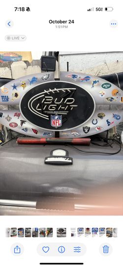 NFL Bud Light neon sign 150