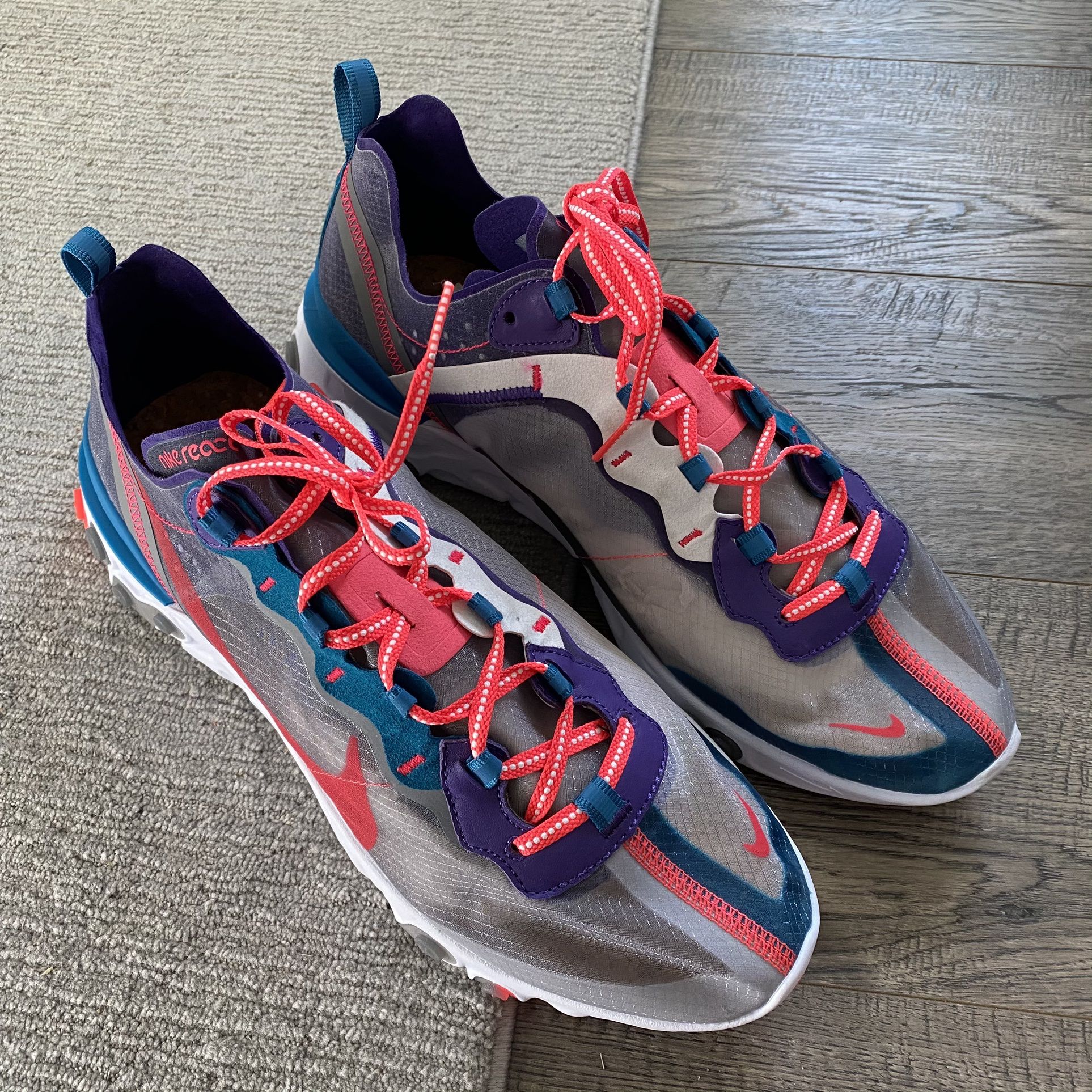 NEW AUTHENTIC NIKE REACT ELEMENT "'RED ORBIT" US 12 Sale in Escondido, CA - OfferUp