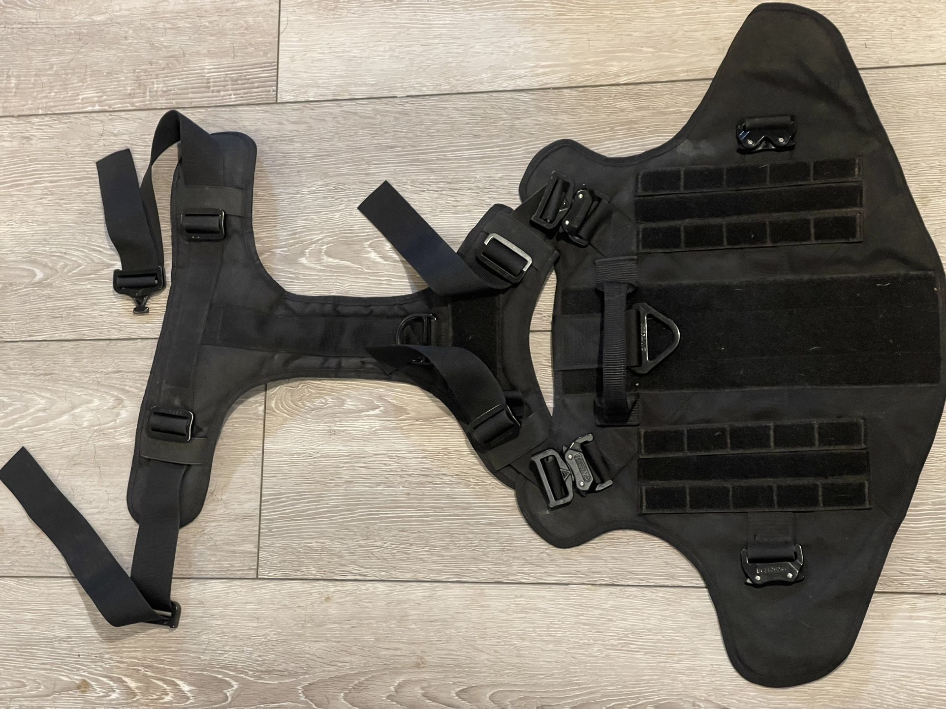 Heavy Duty Tactical Utility Harness for Dogs (XL)