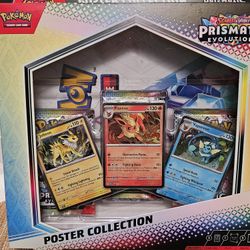 Pokemon Cards-Prismatic Evolutions Poster Collection Box