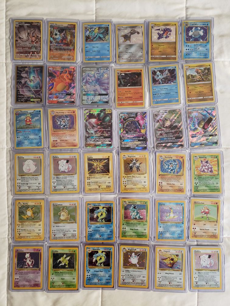 Large pokemon card collection