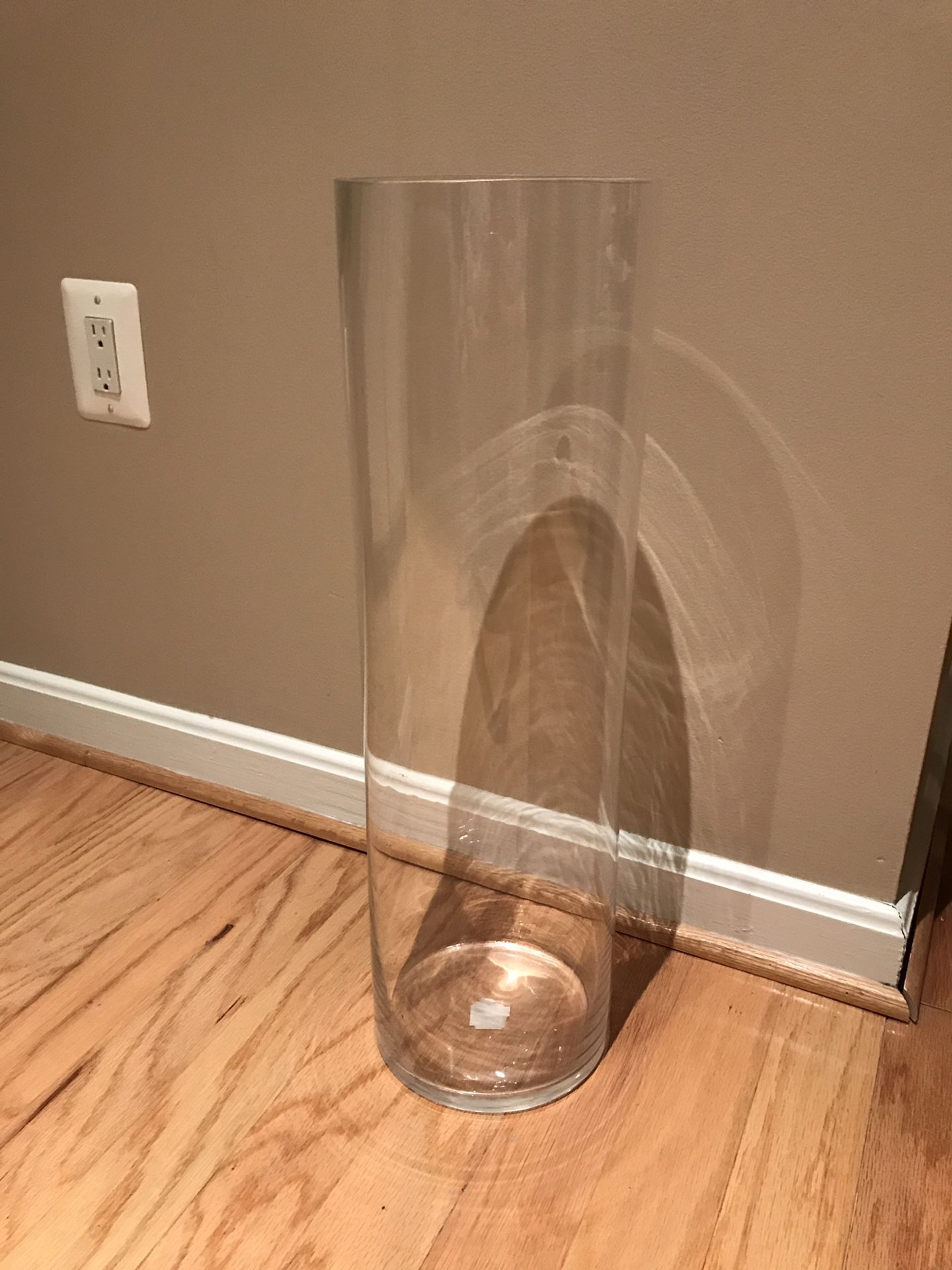 Clear Cylinder Vase