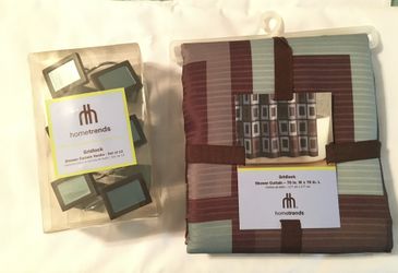 Shower Curtain With Hooks