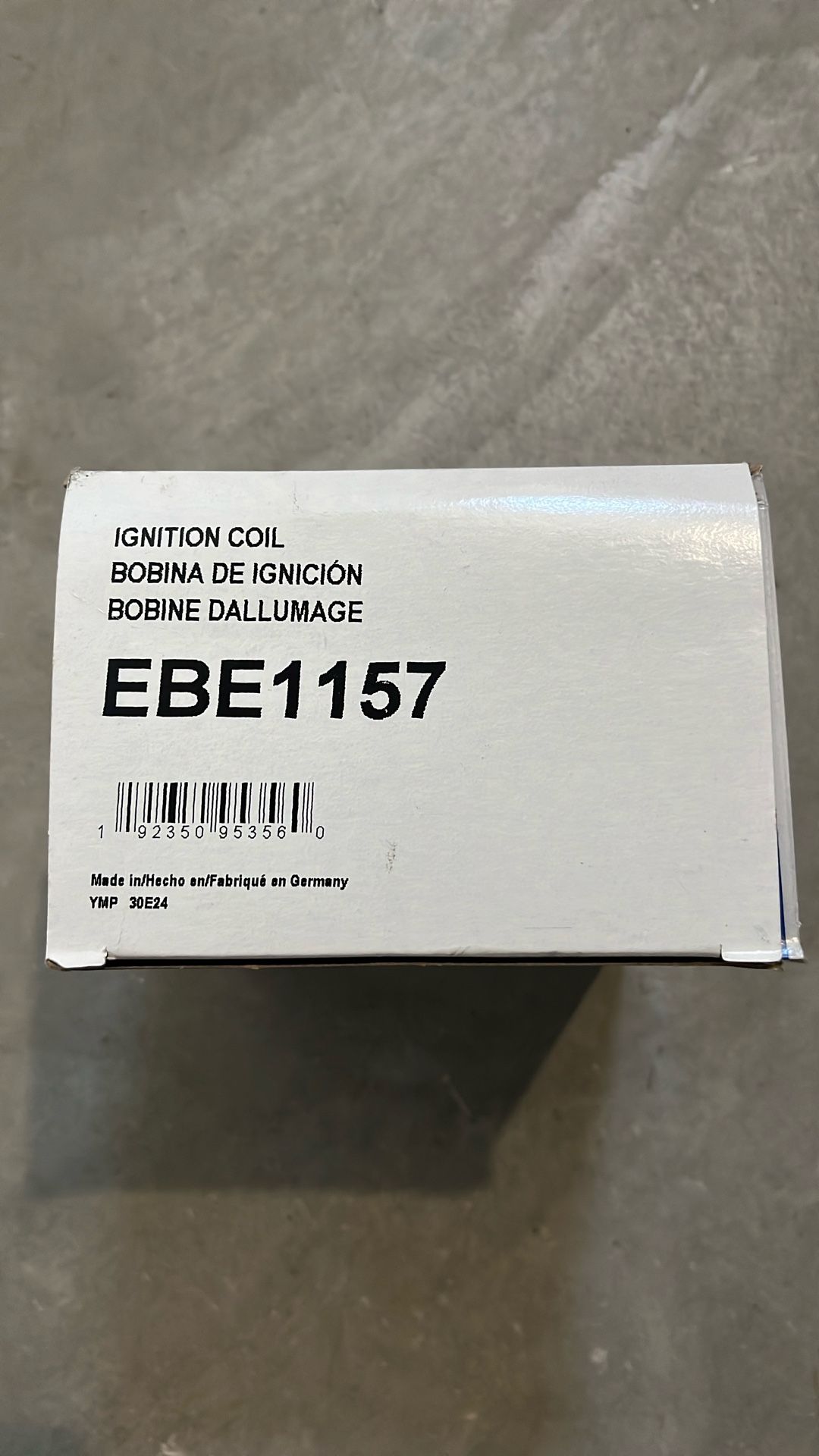 New Ignition Coil Part Number Ebe1157 Car Quest premium