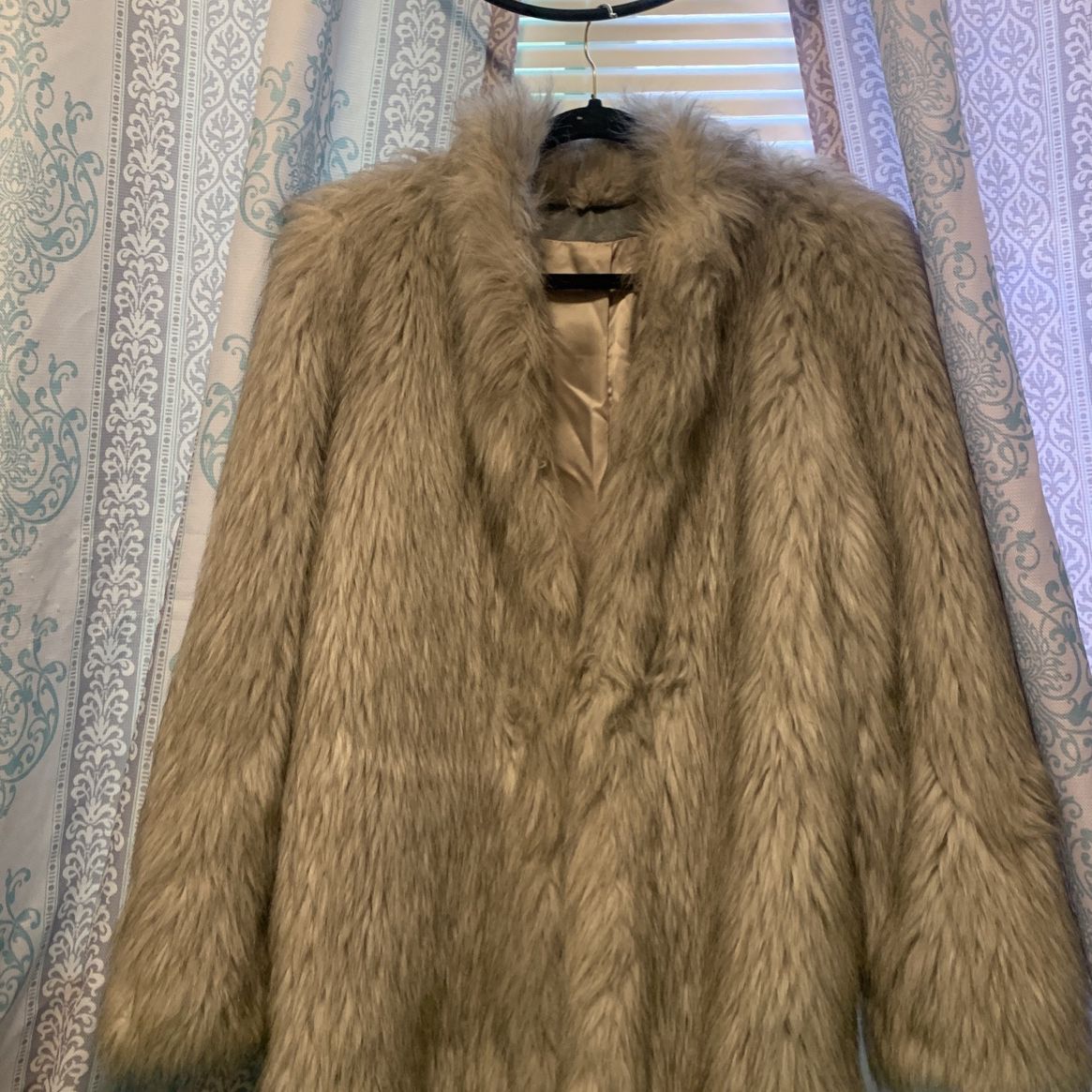 Brown Beautiful Furry Coat