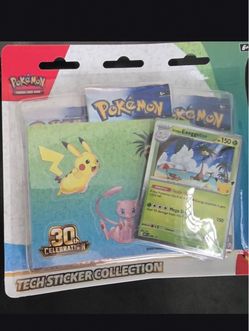 30th celebration tech stickers knock out
