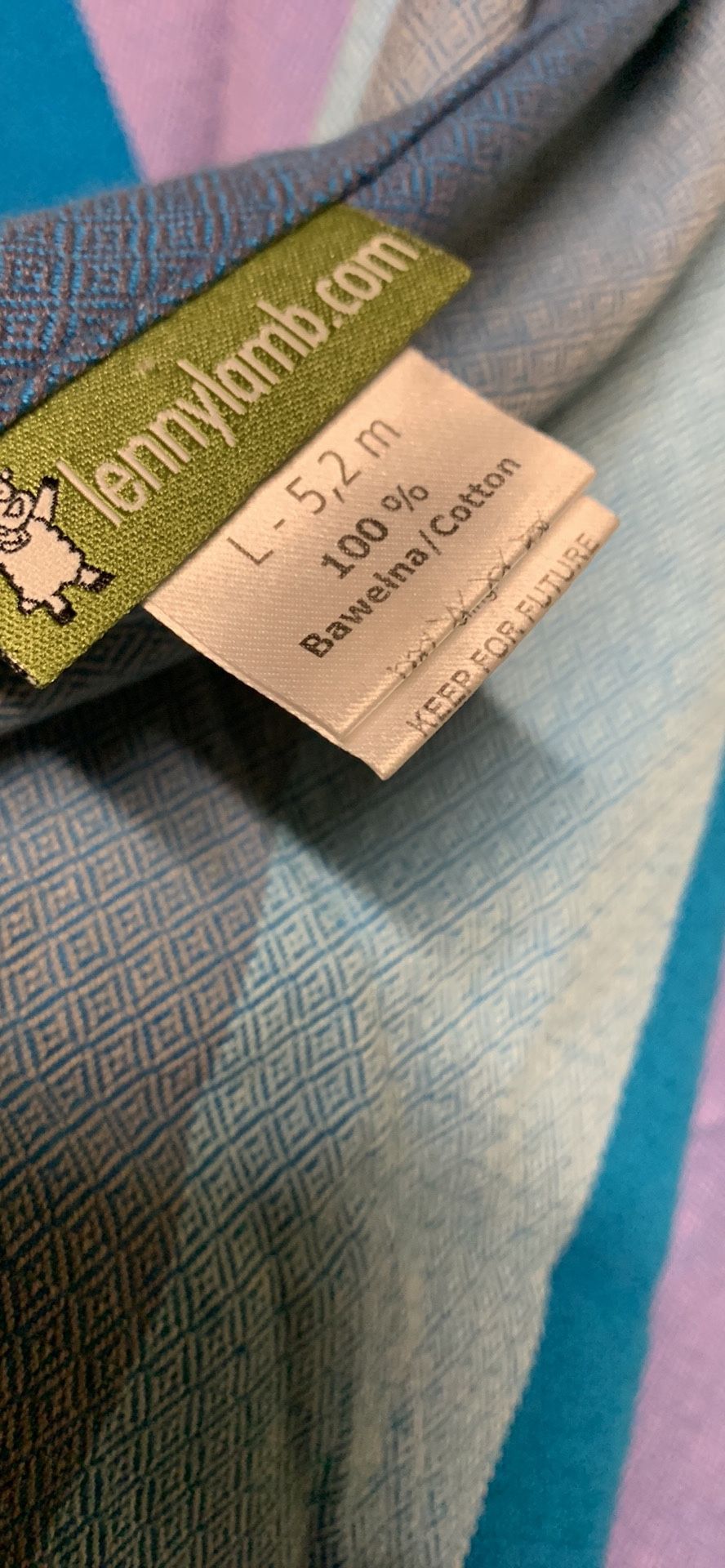 LennyLamb 💯 Cotton Baby Sling