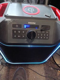 ION Bluetooth Party Speaker with Qi Wireless Charging