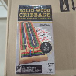 Solid Wood Cribbage Game