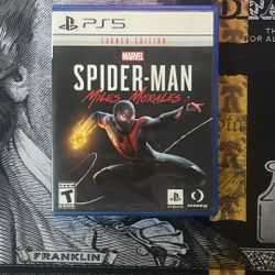 Spider Man Miles Morales PS5 Launch Edition 