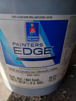 5 gallons Interior Semigloss Gray Paint