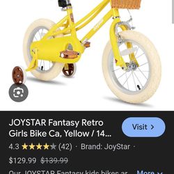 Joystar 16" girls bike