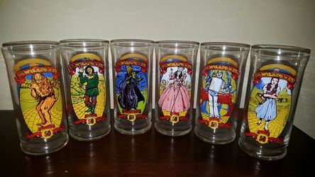 Wizard of Oz 50th anniversary glassware