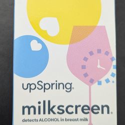 UpSpring milkscreen test strips