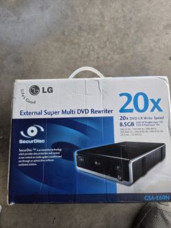 LG External Super Multi DVD Rewriter