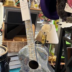 Custom Made Guitar Lamp