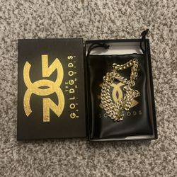 Gold Gods Cuban Link Micro Choker Chain