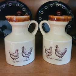 Vintage Chicken Creamers
