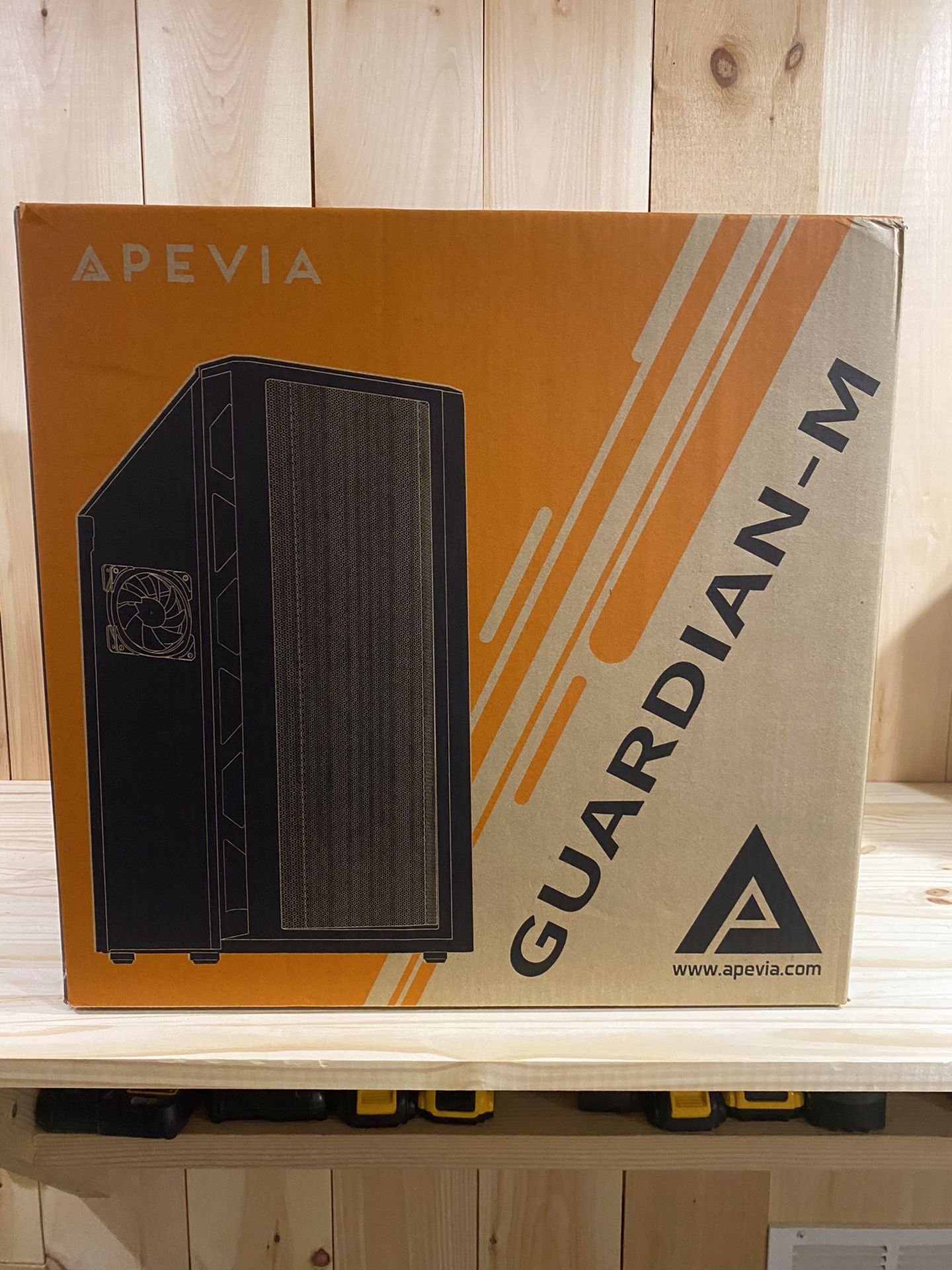 Apevia Guardian Mesh PC Computer Case - Sealed