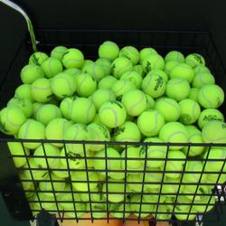 Used tennis balls