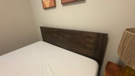 Brown/Walnut Queen Bed Frame for Sale